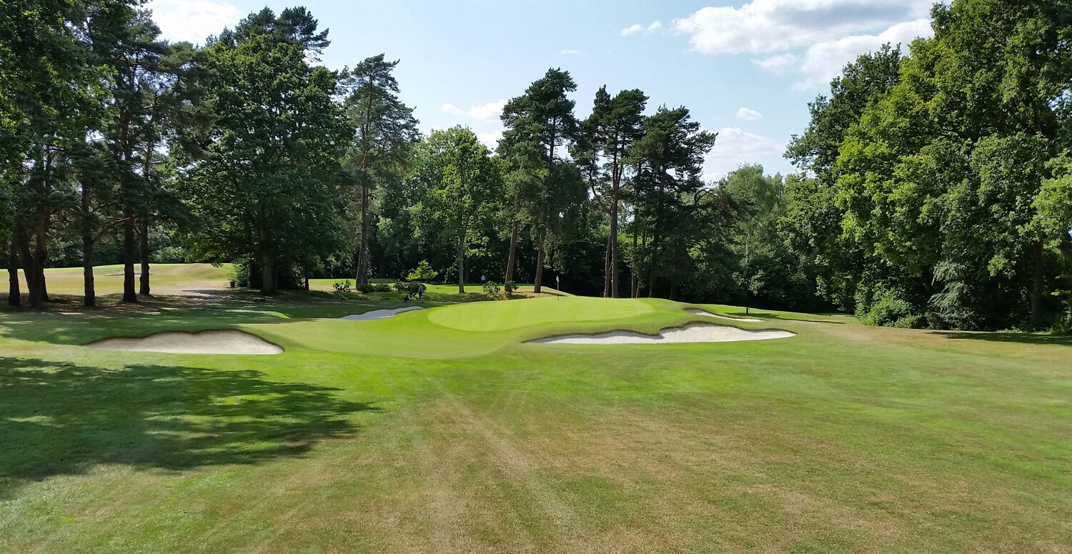 Home West Surrey Golf Club located near Godalming, and close to