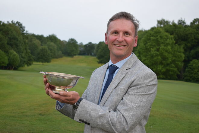 Professional Nico Els, joint winner of the Sam Bannister Trophy 